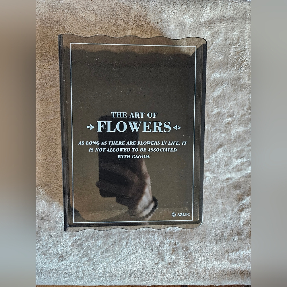 The Art of Flowers Rectangle Vase